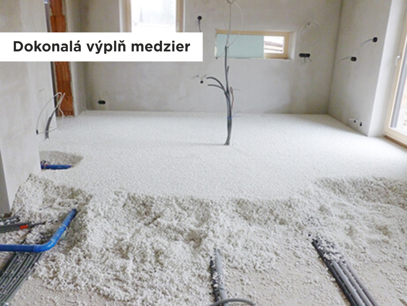 Liaty polystyrén - Dokonalá výplň medzier