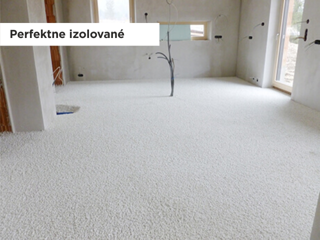 Liaty polystyrén - Perfektne izolované