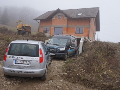 Inštalácia tepelného čerpadla v Bošácej